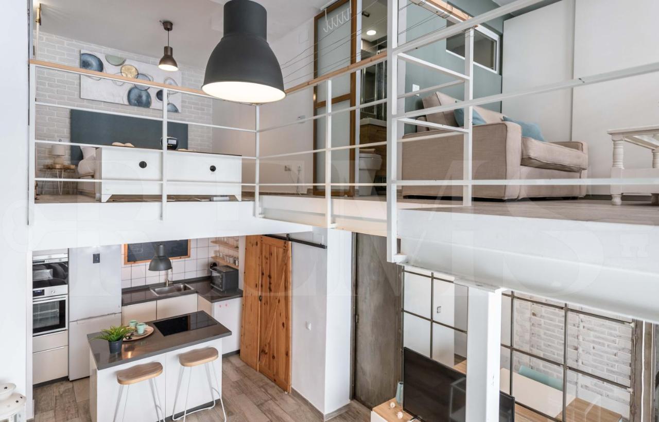 Bright Duplex Loft Next To The City Center By Rems มาลากา ภายนอก รูปภาพ